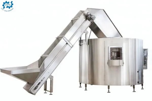 DPS Machinery Fully Automatic Bottle Unscrambler Machine for food beverage and pharmaceutical industries